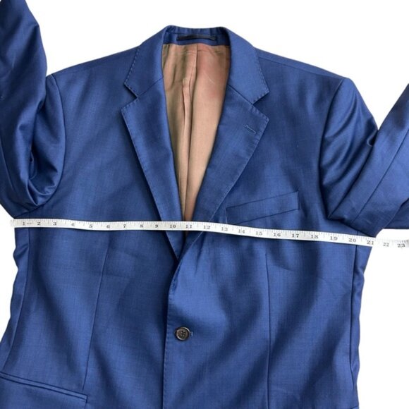 Oliver Wicks Men’s Two Button Super 110s Wool Blazer. Size 42S - Picture 7 of 9